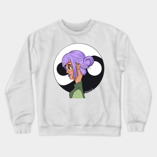 Jing and Jang Illustration Crewneck Sweatshirt